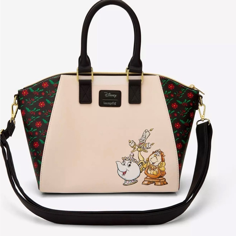 Loungefly Disney Beauty and the Beast Holiday Bel… - image 3